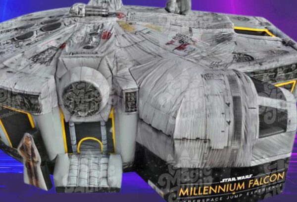 Star Wars Millennium Falcon Inflatable - Bounce Empire Colorado